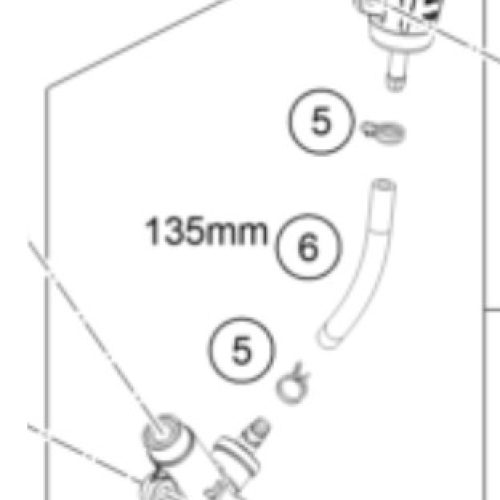 KIT DE REPARACION BOMBA FRENO POS 790 DK/ADV