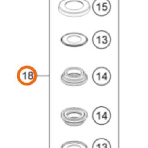 KIT DE RODILLOS DE DIRECCION 790-1290 17-21