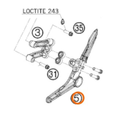 SOPORTE DE ESTRIBO RC8