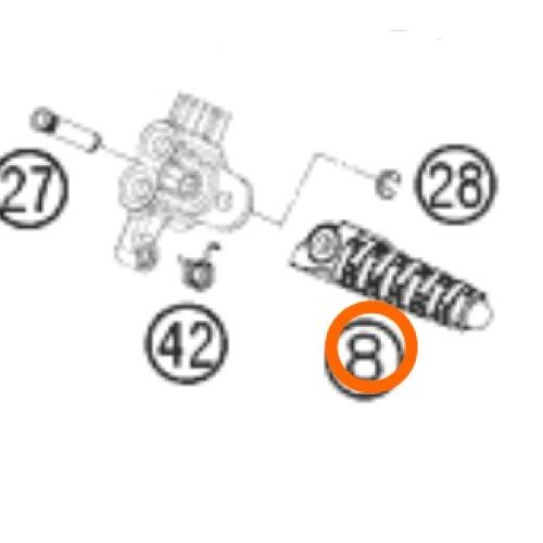 ESTRIBO IZQUIERDO RC8