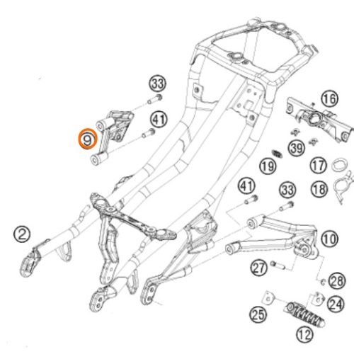 SOPORTE DE ESTRIBO RC8