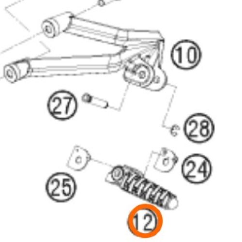 ESTRIBO IZQUIERDO RC8