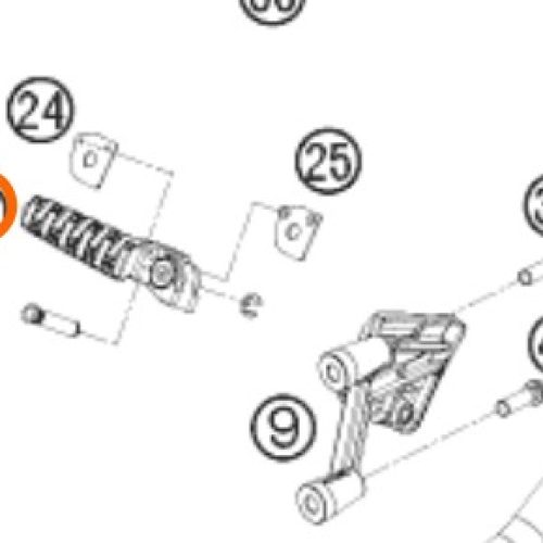 ESTRIBO DERECHO  RC8
