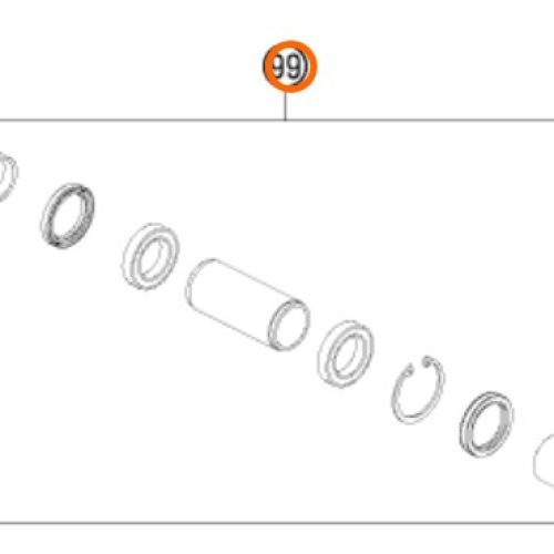 KIT DE RODILLOS DE RUEDA RC8