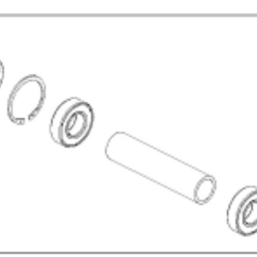 KIT DE RODILLOS DE RUEDA POSTERIOR RC8