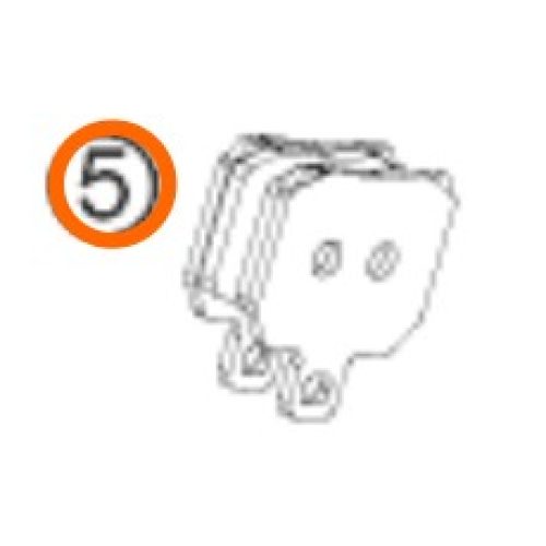 PASTILLAS DE FRENO POST RC8 08-09