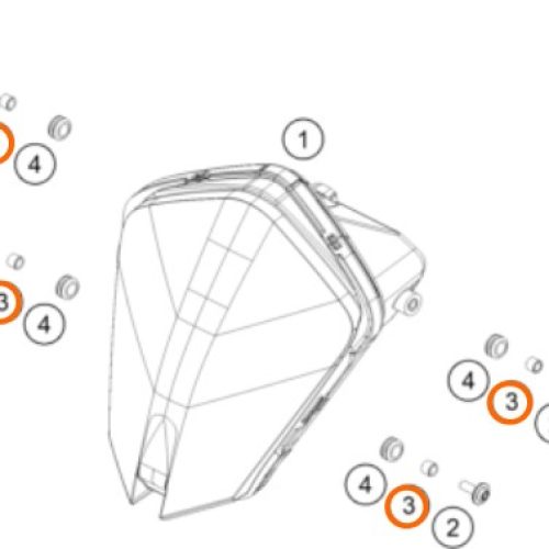 BUJE DE TABLERO 1050-1290 ADV 13-16