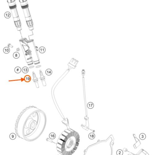 BUJIA 4T 1050-1290 ADV 13-19