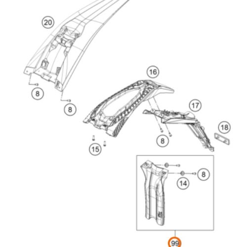 PROTECTOR DE AMORTIGUADOR FREERIDE 13-19