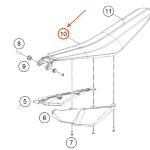 ASIENTO 350 FREE RIDE