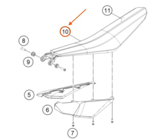 ASIENTO 350 FREE RIDE