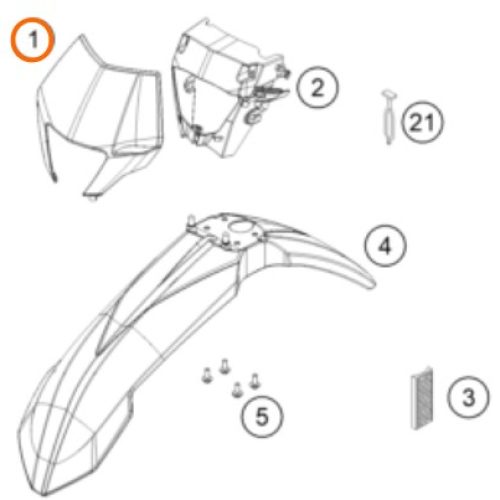 MASCARILLA DE FARO EXTERIOR