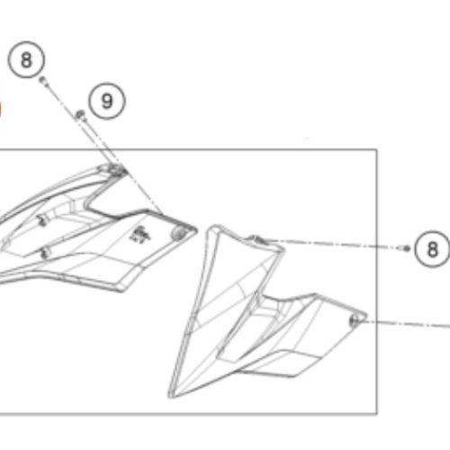 KIT DE SPOILER FREERIDE 2013