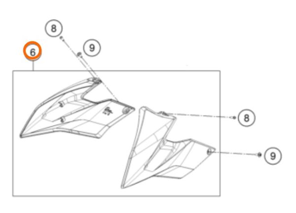 KIT DE SPOILER FREERIDE 2013