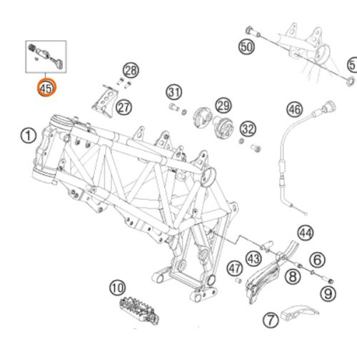 SWITCH DE BLOQUEO DE DIRECCION EXC 01-21