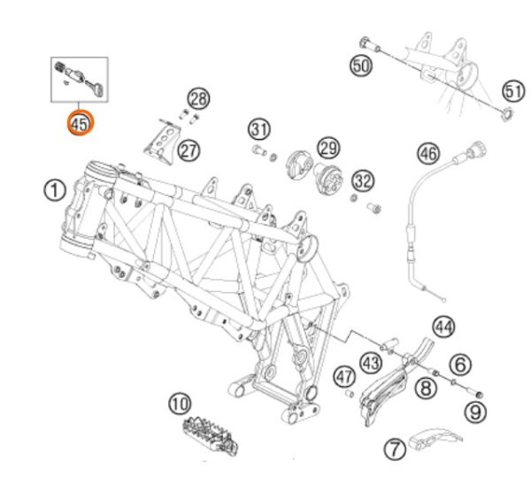 SWITCH DE BLOQUEO DE DIRECCION EXC 01-21
