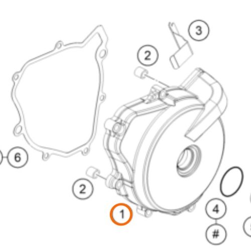 TAPA DE ENCENDIDO 690 END R 15-18