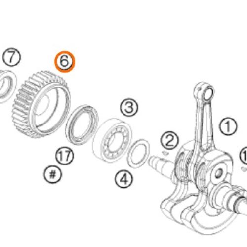 PIÑON PRIMARIO 36T 690 SM