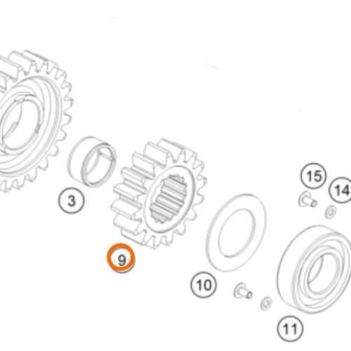PIÑON DE 2DA 690 END 10-18