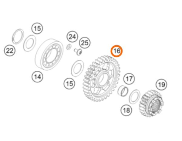 PIÑON DE 1RA 690 END 10-18