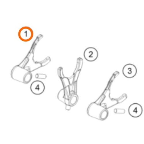 HORQUILLA DE CAMBIOS 5TA 690 END 12-19