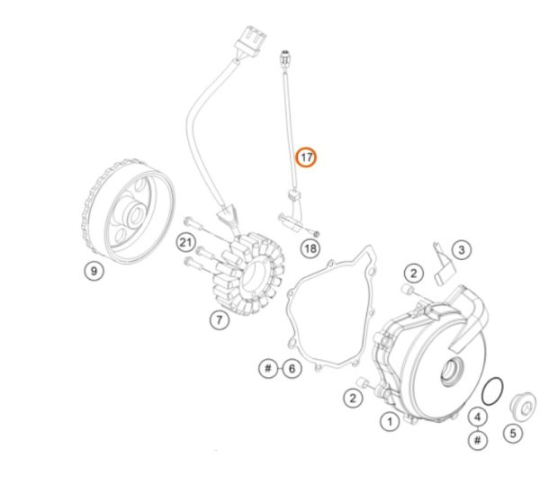 SENSOR PICK UP 690 SM/END/DUKE 07-18