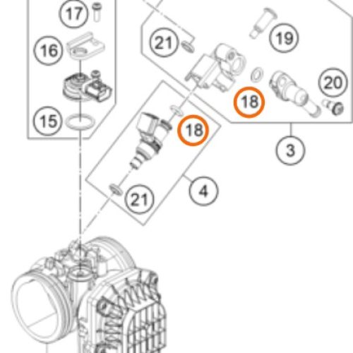 O RING DE INYECTOR 75041023020