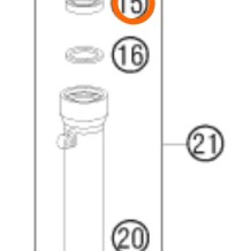 RETEN DE SUSPENSION 35MM 02-11 50 SX