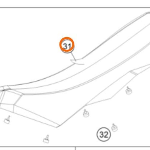 FORRO DE ASIENTO 690 08-12