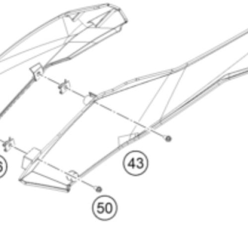 SPOILER DERECHO NARANJA 690 END 2008/2012