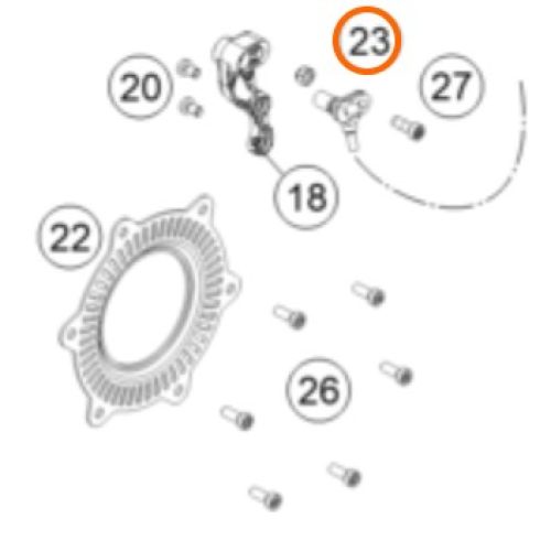 SENSOR DE ABS 690 END 14-20