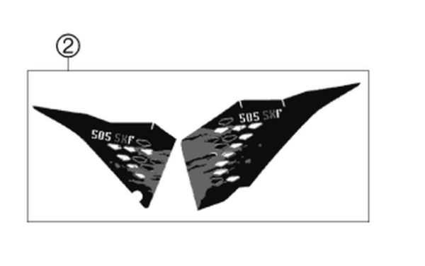 ADHESIVO DE CAJA DE AIRE 505 SX-F