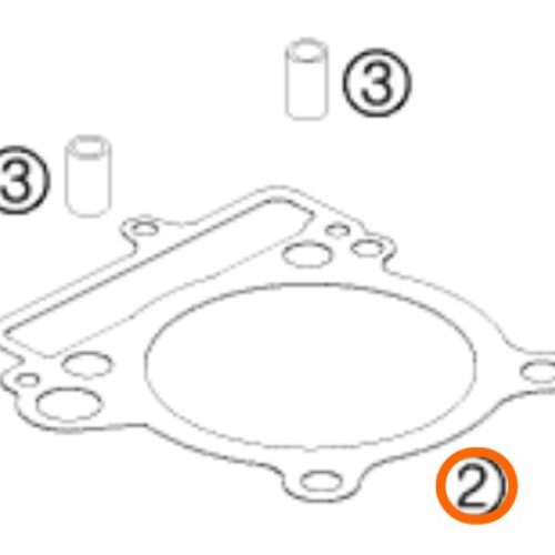 EMPAQUE DE BASE DE CILINDRO 4T 250 SX F 06-12