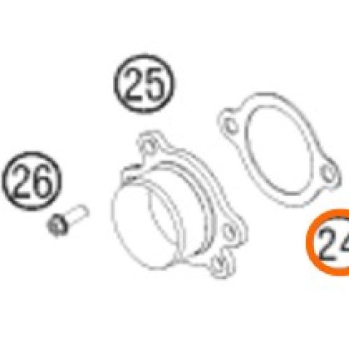 EMPAQUE DE BOCA DE ESCAPE 250 SX-F 06-12