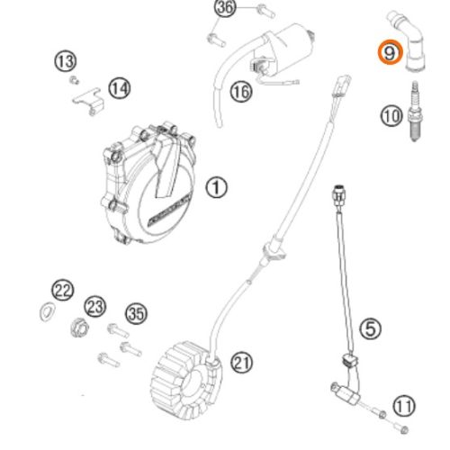 PIPETA DE BUJIA 4T 03-14