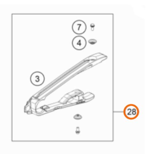 GUIA DE CADENA SX 11-19
