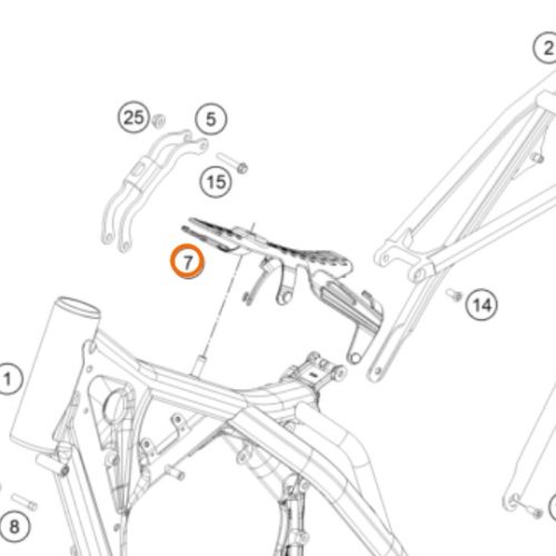 CAUCHO BASE DE TANQUE SX/EXC 11-15