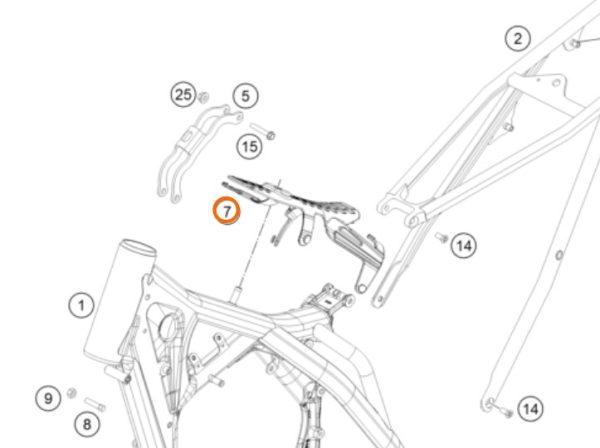 CAUCHO BASE DE TANQUE SX/EXC 11-15