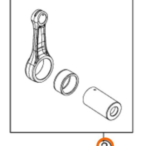 KIT DE BIELA 4T 350 SX-F 11-13