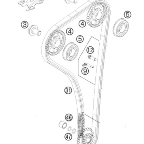 PIÑON DE ARBOL DE LEVAS