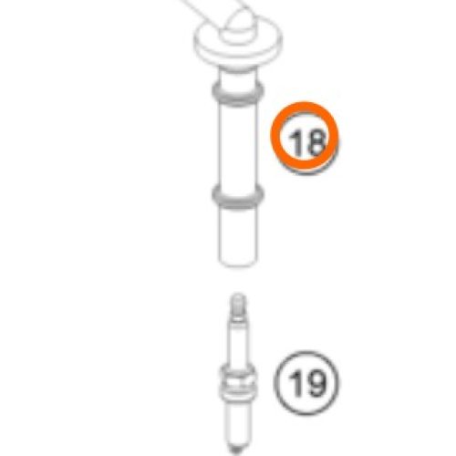 PIPETA DE BUJIA 4T 350 SX/EXC-F 11-18
