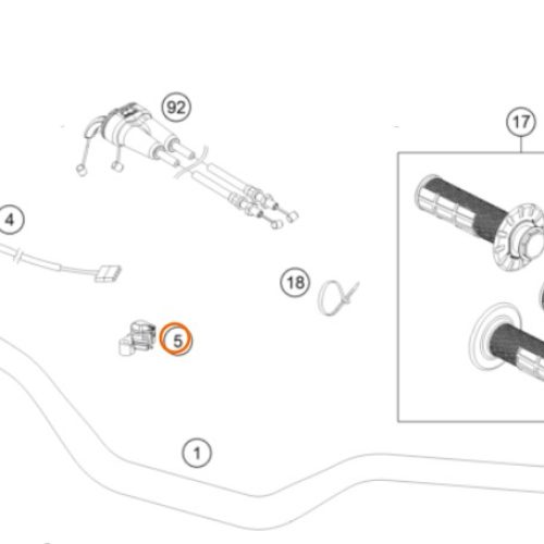 MAP SWITCH 4T SX F 2016