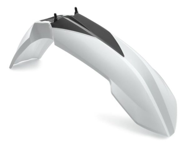 GUARDAFANGO DELANTERO SX/EXC BLANCO 07-12 - Image 2