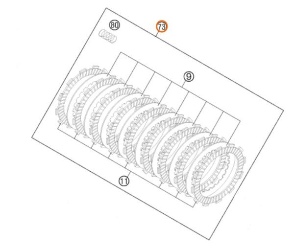 KIT DE EMBRAGUE 450/505/ATV 07-11