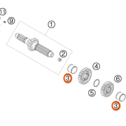 ESPACIADOR SLEEVE 25X29X21.2