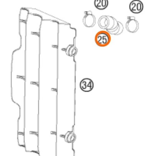 MANGUERA DE RADIADOR