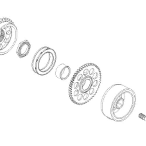 PERNO M10 DE MAGNETO 450 SX F