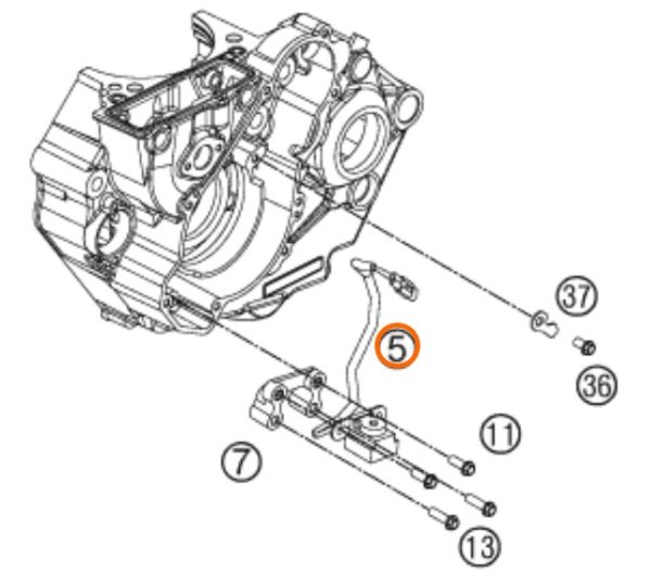 SENSOR PICK UP 450 SX-F/EXC 07-22