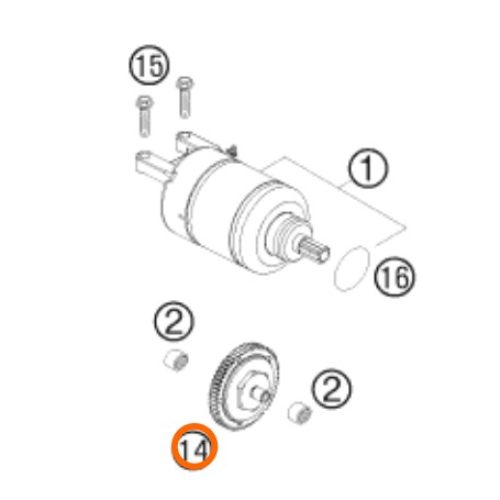 LIMITADOR DE TORQUE 450 SX F 07-08