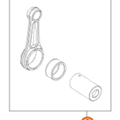 KIT DE BIELA 4T 505 SX-F/ATV 08-12